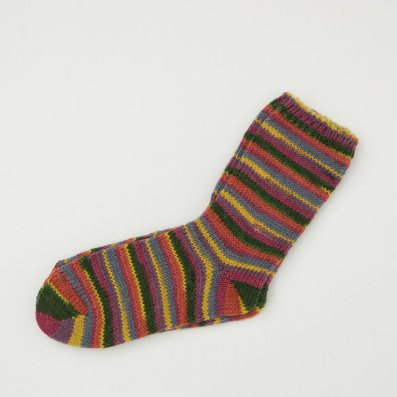 Fair Isle Ladies Socks Rainbow